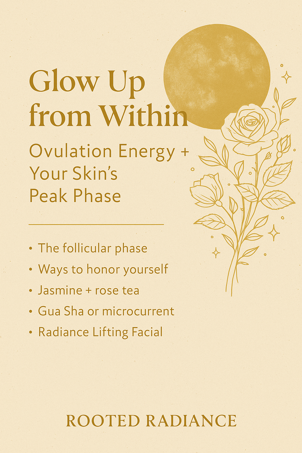 Ovulation Phase Skincare & Rituals: Unlocking Your Radiance During the Full Moon Glow