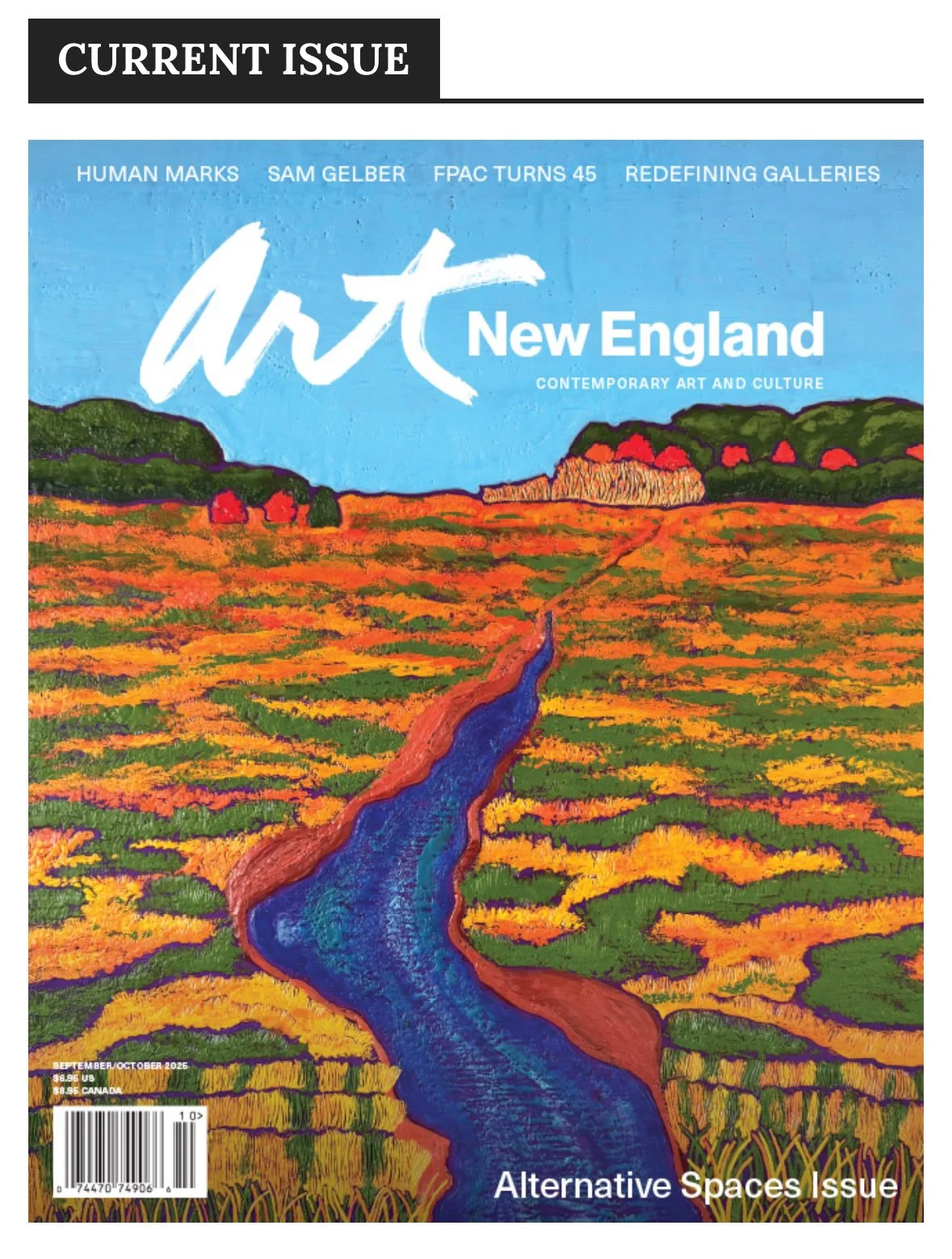 Art New England Cover