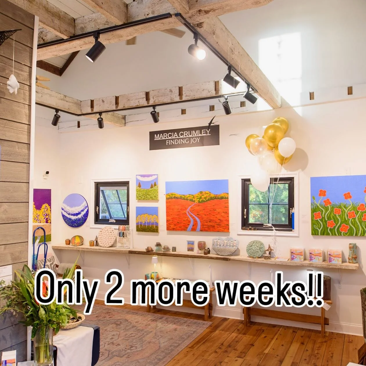 My solo show Finding Joy is ending in less than two weeks! The last day is Saturday, November 8th. I hope you get a chance to stop by before then and see this new body of work at Blue Door Gallery if you’re in the York, Maine area. These 21 pai