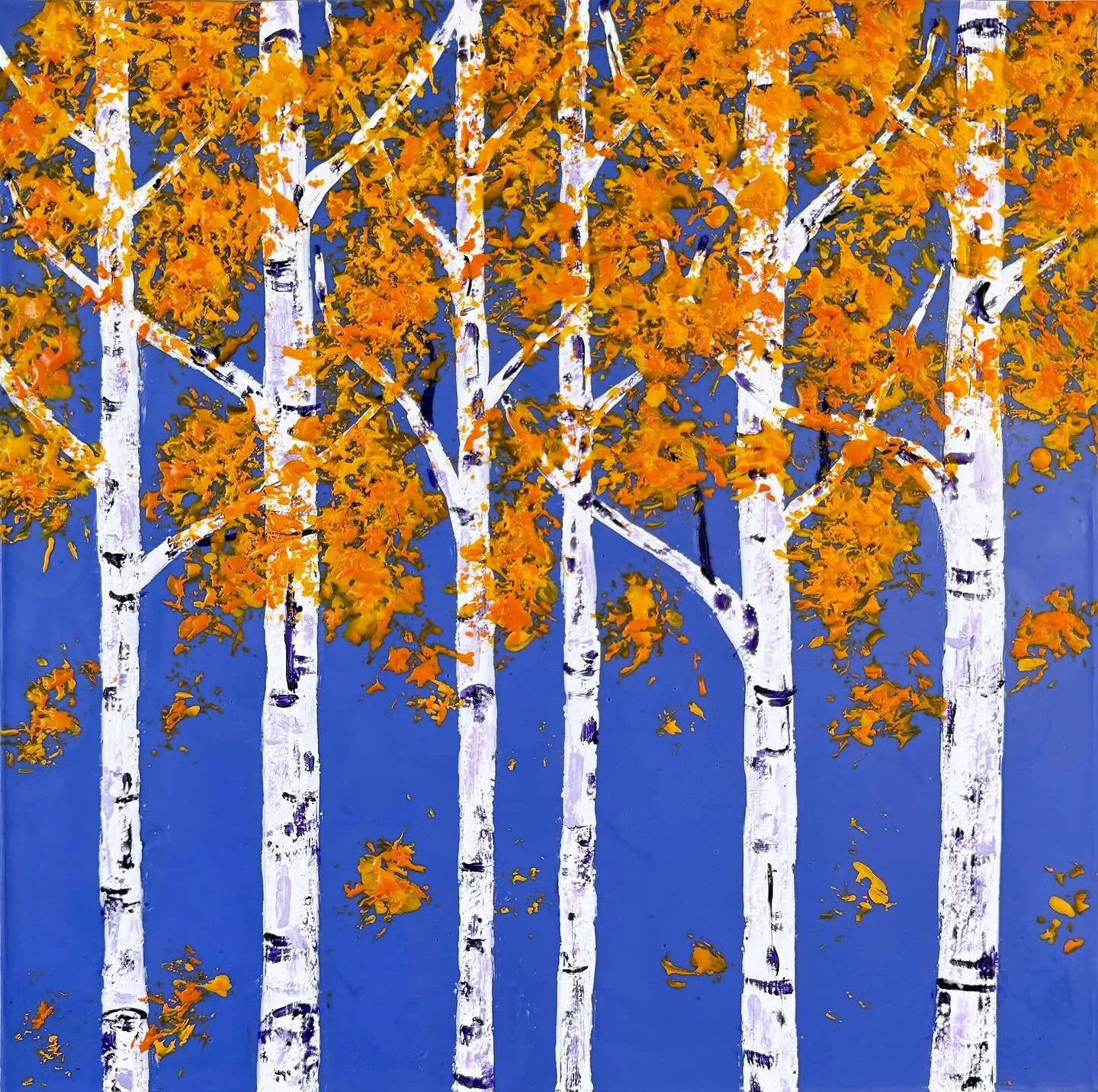 There&rsquo;s a very sweet story behind this painting&rsquo;s recent journey. A repeat collector had a big success at work, and wanted to reward herself with a piece of art. When it arrived, she decided to make a little ceremony out of opening it. Sh