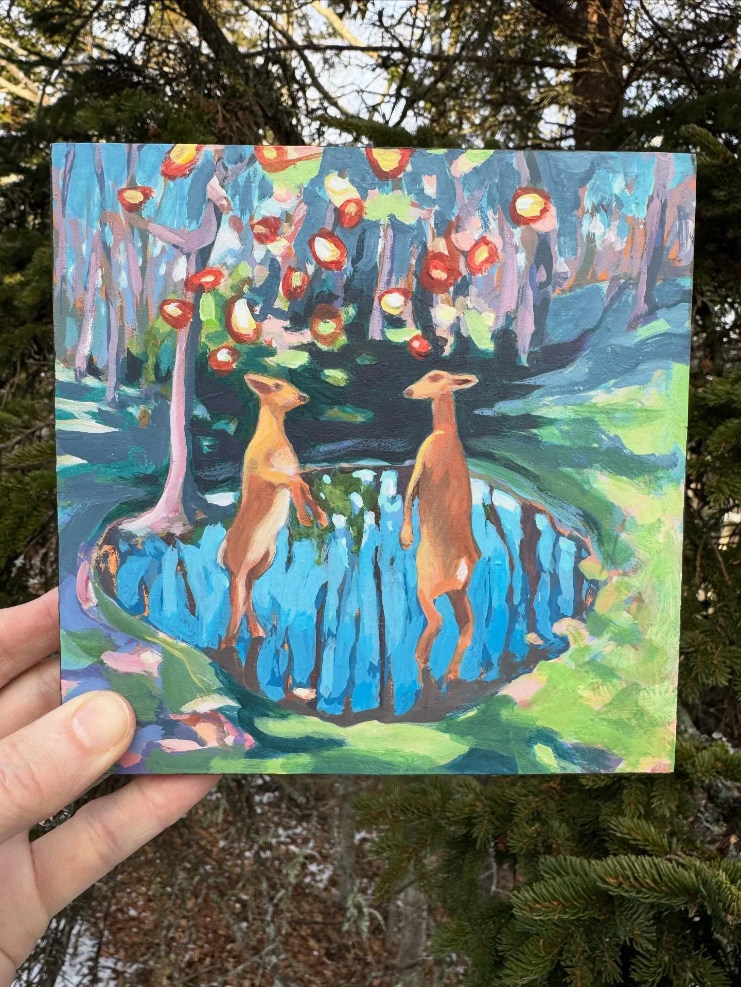 I just love, love, love this latest addition to my art collection! I saw Summer&rsquo;s Last Dance by @peterwallsart when I was scrolling through Insta one day and just knew I had to have it. I&rsquo;ve admired Peter&rsquo;s work for a long time, and