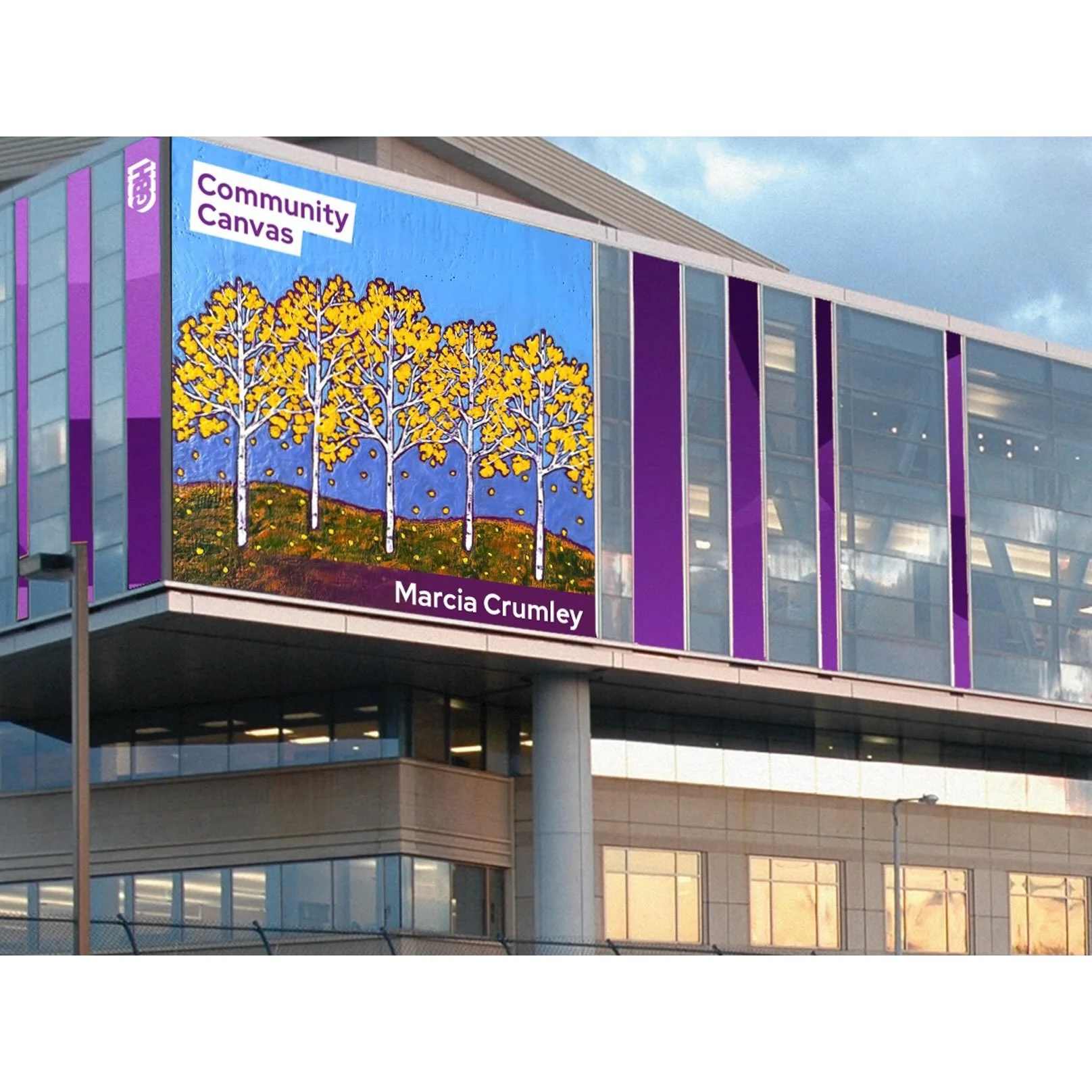 Thrilled to have my artwork featured today on GBH&rsquo;s Jumbotron on the Mass Pike as part of their Community Canvas program! If you&rsquo;re driving into Boston today from 2-5 pm or 6-8 pm, you can&rsquo;t miss it!! A huge thank you to GBH for sup