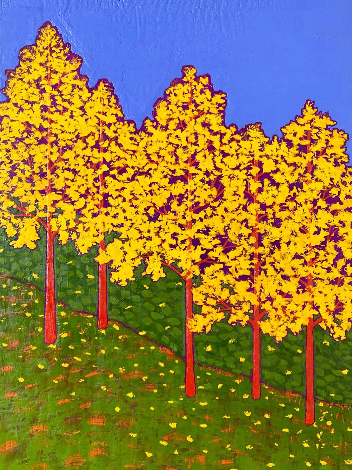 Sold! It&rsquo;s so rewarding to me when someone really connects with a particular painting, when it truly speaks to them. A new visitor to my studio stood in front of this piece for some time, left the studio, and came back a while later to have ano