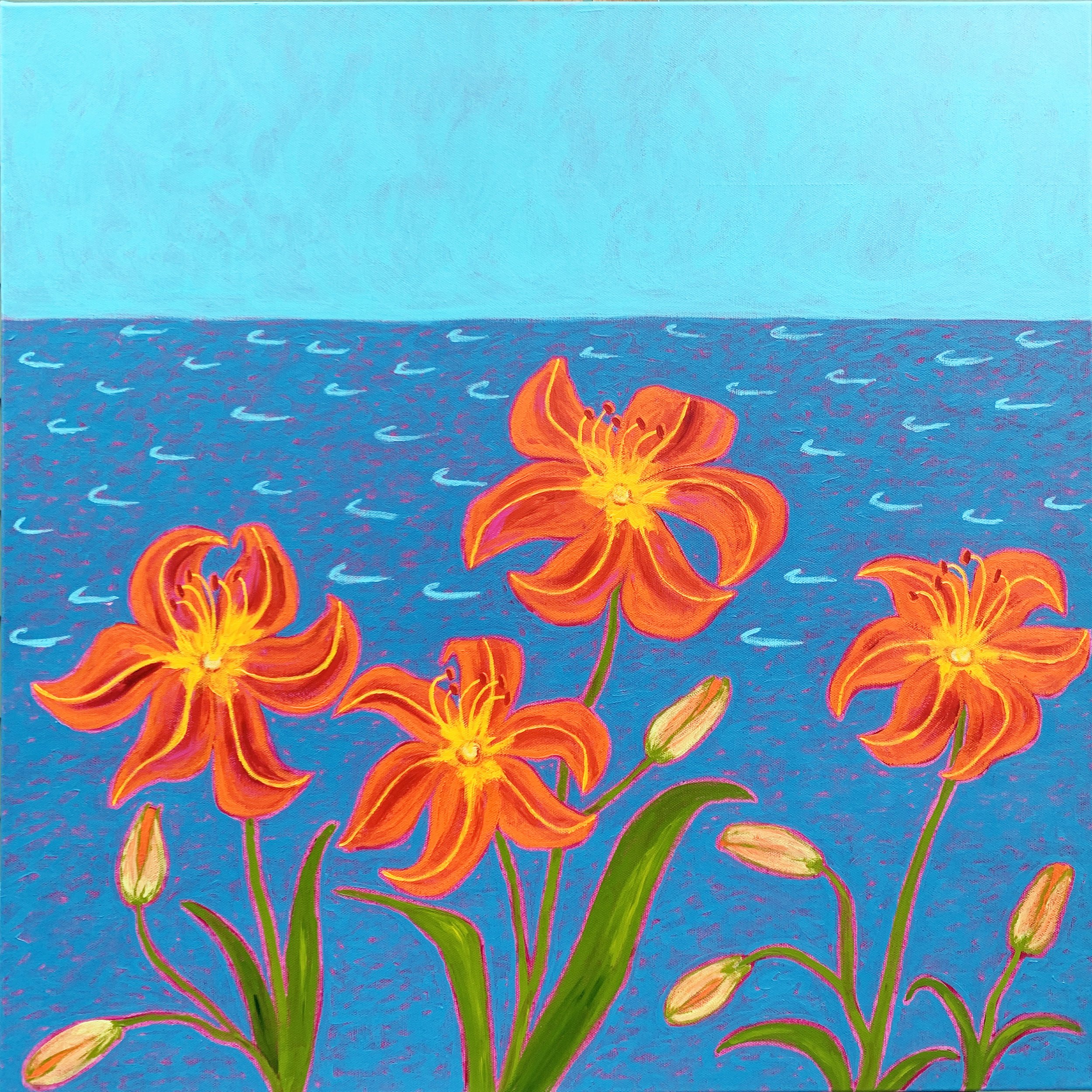 Lilies by the Lake II
