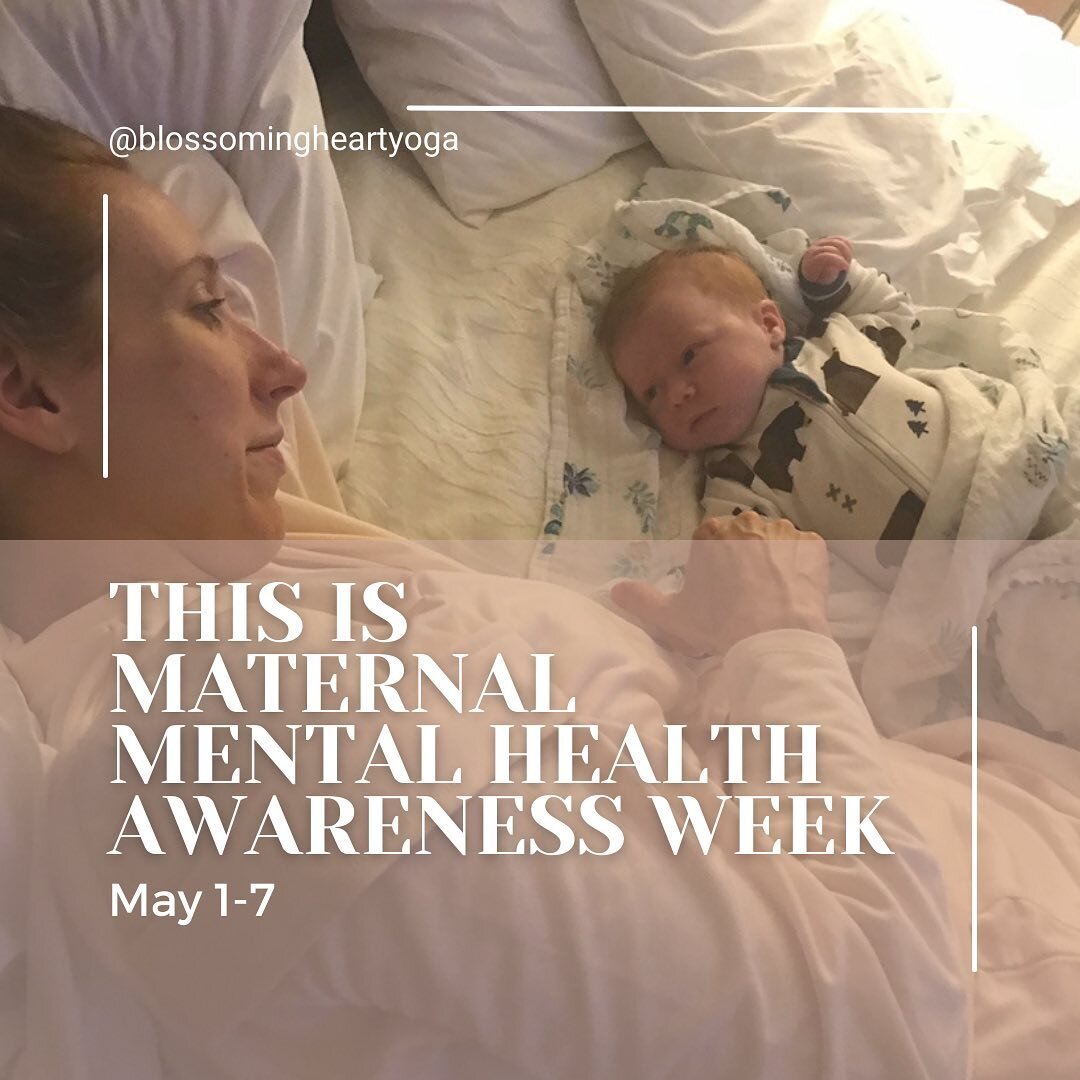 Some thoughts on maternal (birther, parental) mental health week ❤️