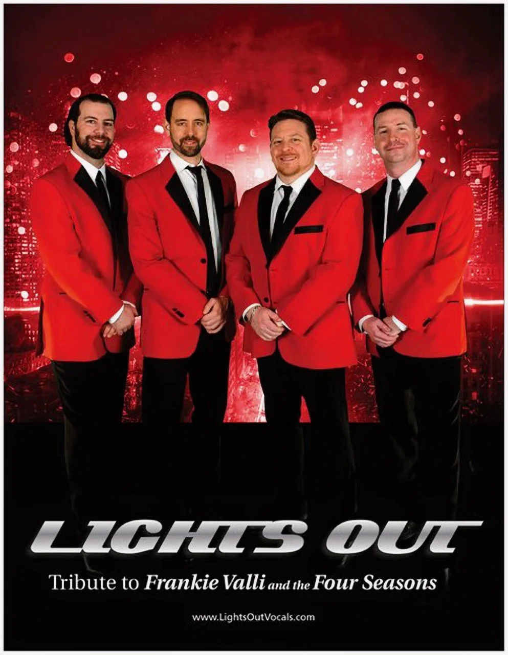 Showing of Lights Out Frankie Valli & The Four Seasons