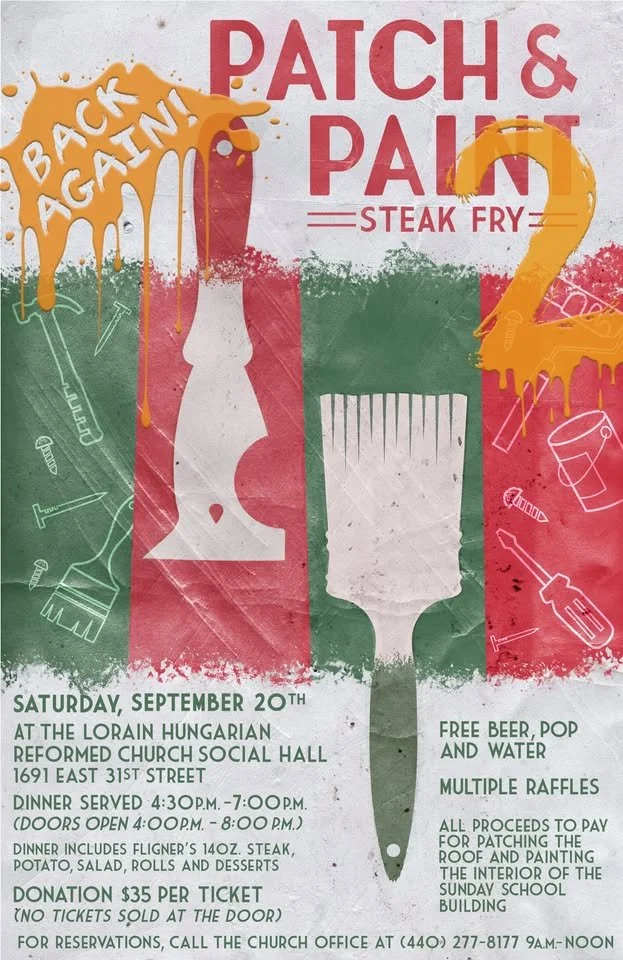 Patch & Paint Steak fry