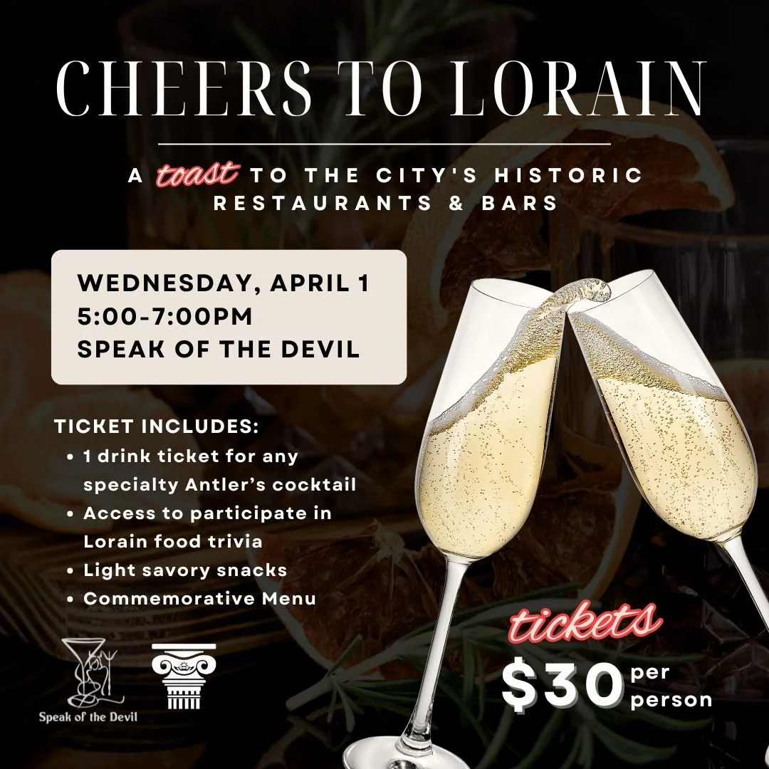Cheers to Lorain - Historic Cocktails and Trivia