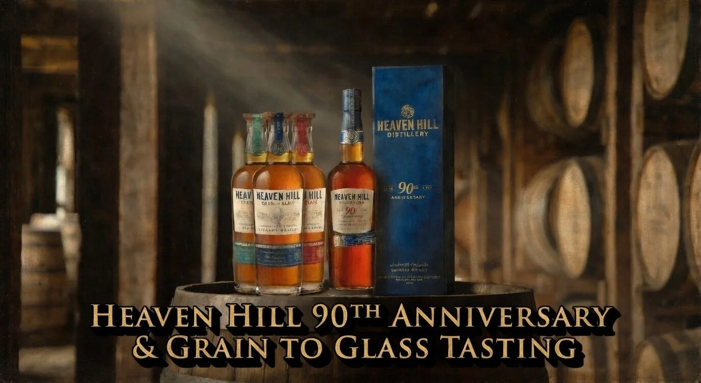Heaven Hill 90th Anniversary Bourbon & Grain to Glass Tasting