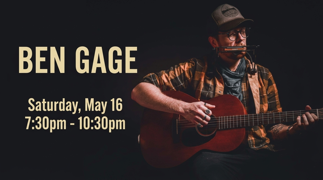 Live Music: Ben Gage