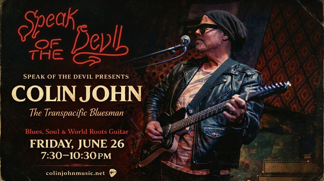 Colin John LIVE