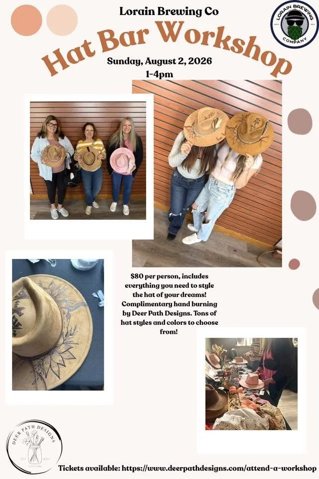 Summer Hat Bar Workshop