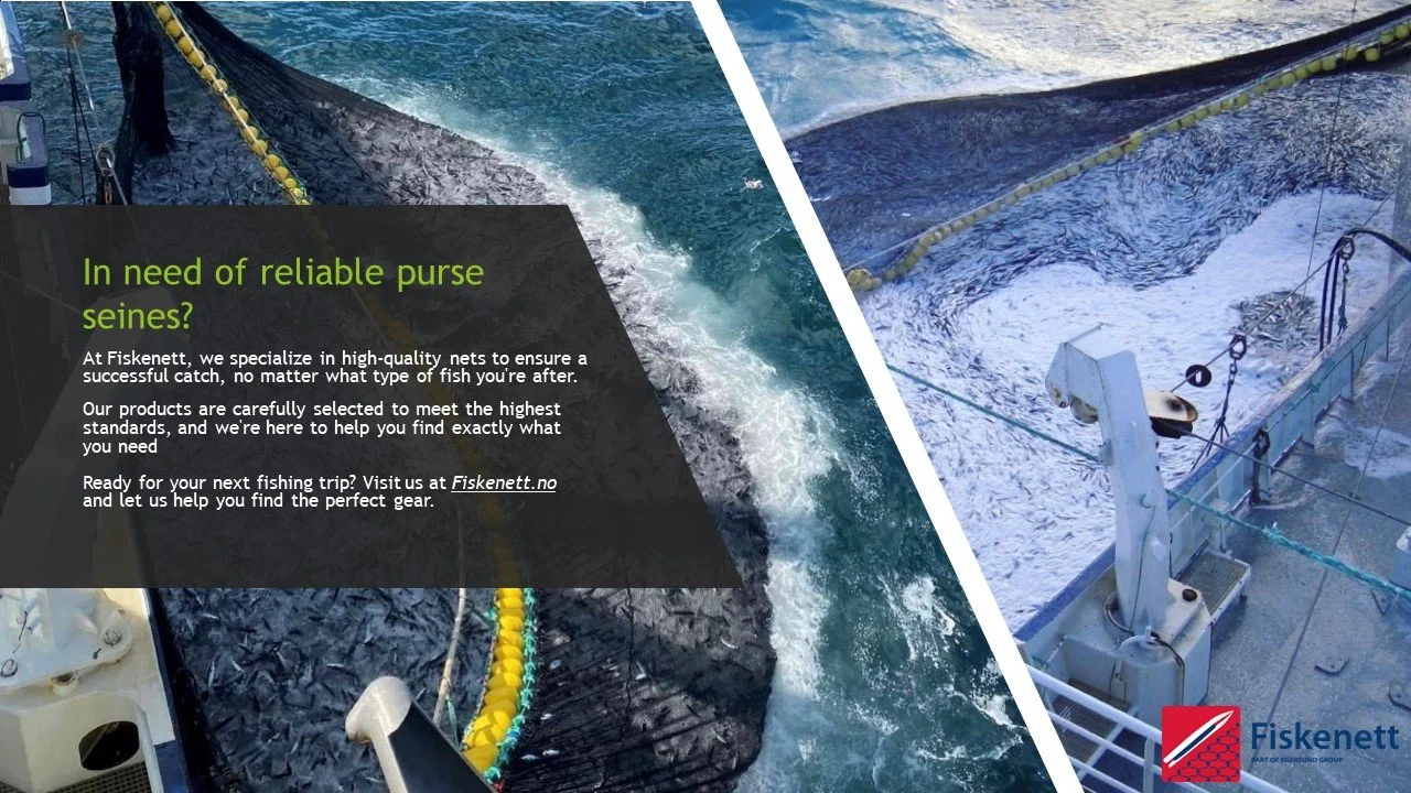 In need of reliable purse seines? 