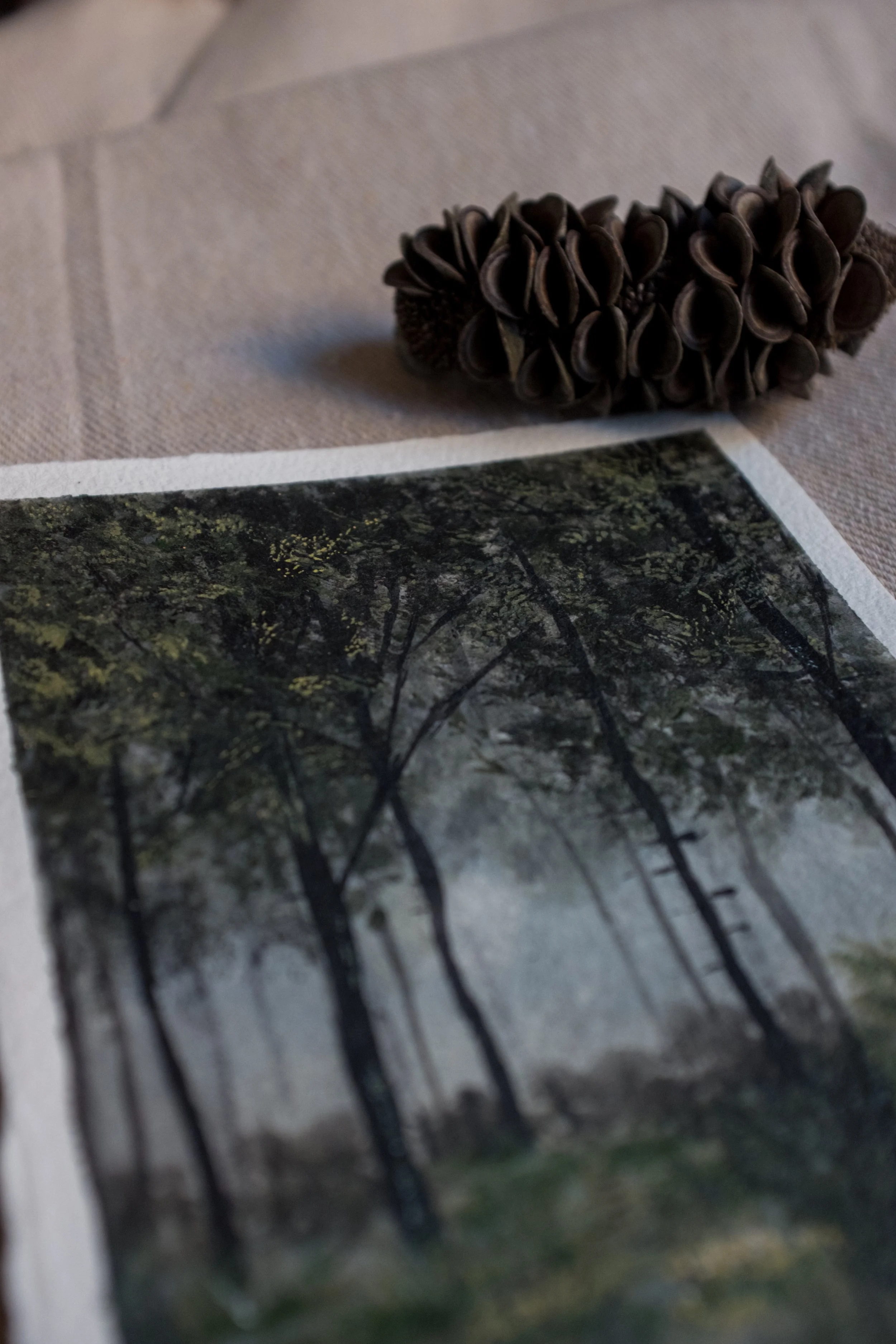 "The High Country" - Miniature Painting