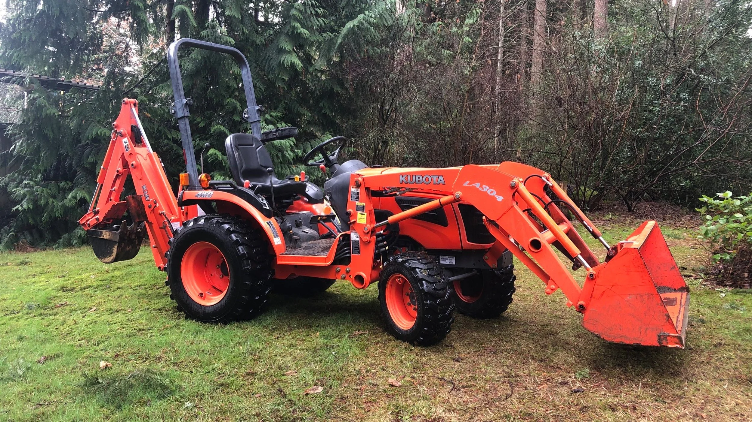 Brian's Tractor Works Hire by the hour Tractor labor for farm and landscape projects.