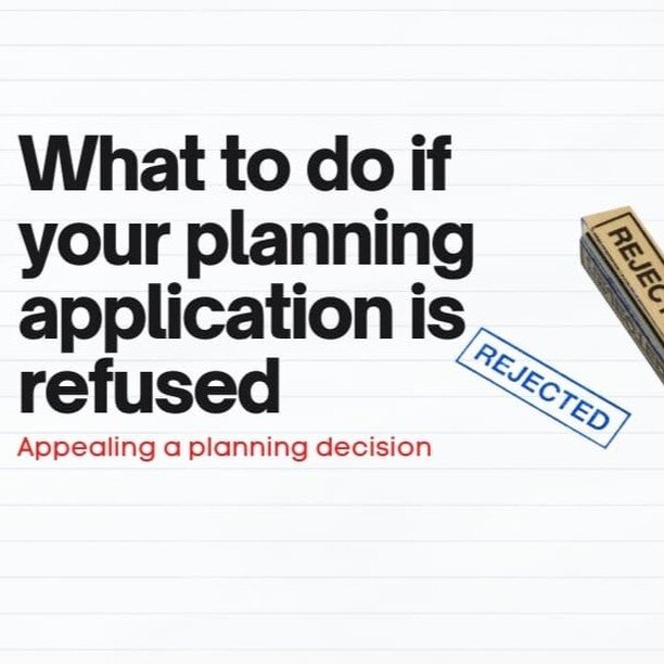 PLANNING APPLICATION REFUSED? READ THIS ARTICLE: 
https://daisy-glockenspiel-f2rr.squarespace.com/config/

A planning application can be refused for a variety of reasons, including issues with the design, impact on the local area, or compliance with 
