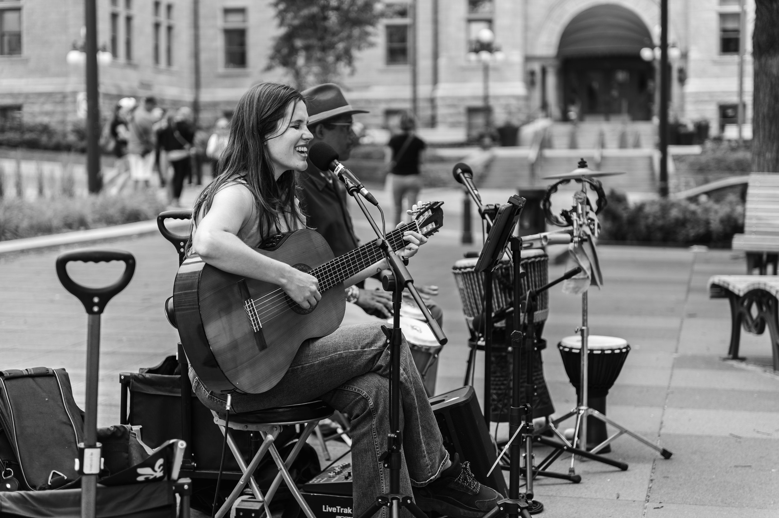 Busker Culture in Quebec Canada