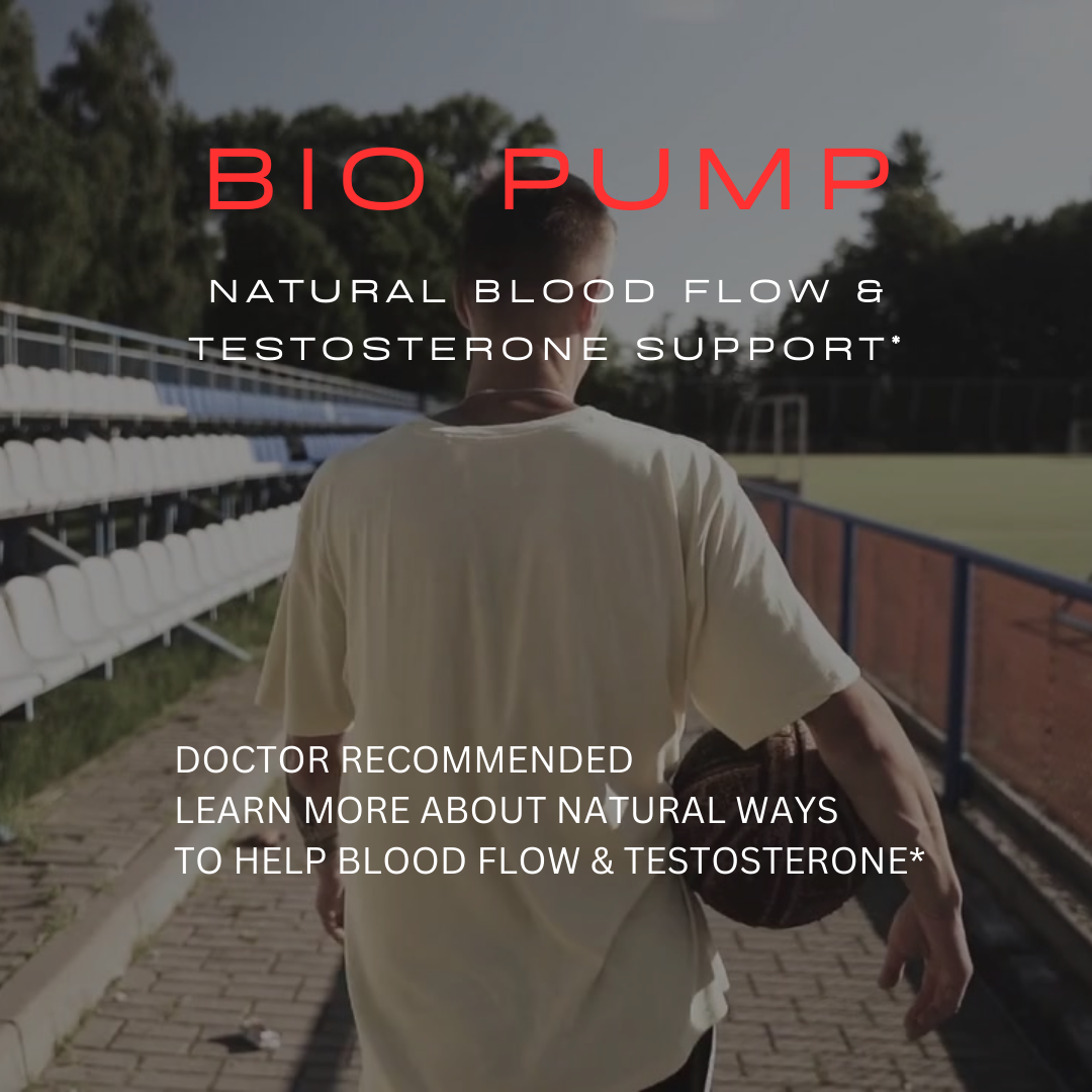 Bio Pump for Men: Enhance Blood Flow & Testosterone Naturally — Bio Liv