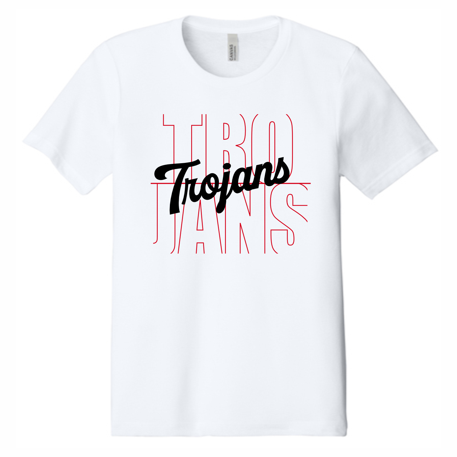 WEST BOOSTER CLUB - 8 - OUTLINES - SOFT COTTON TEE