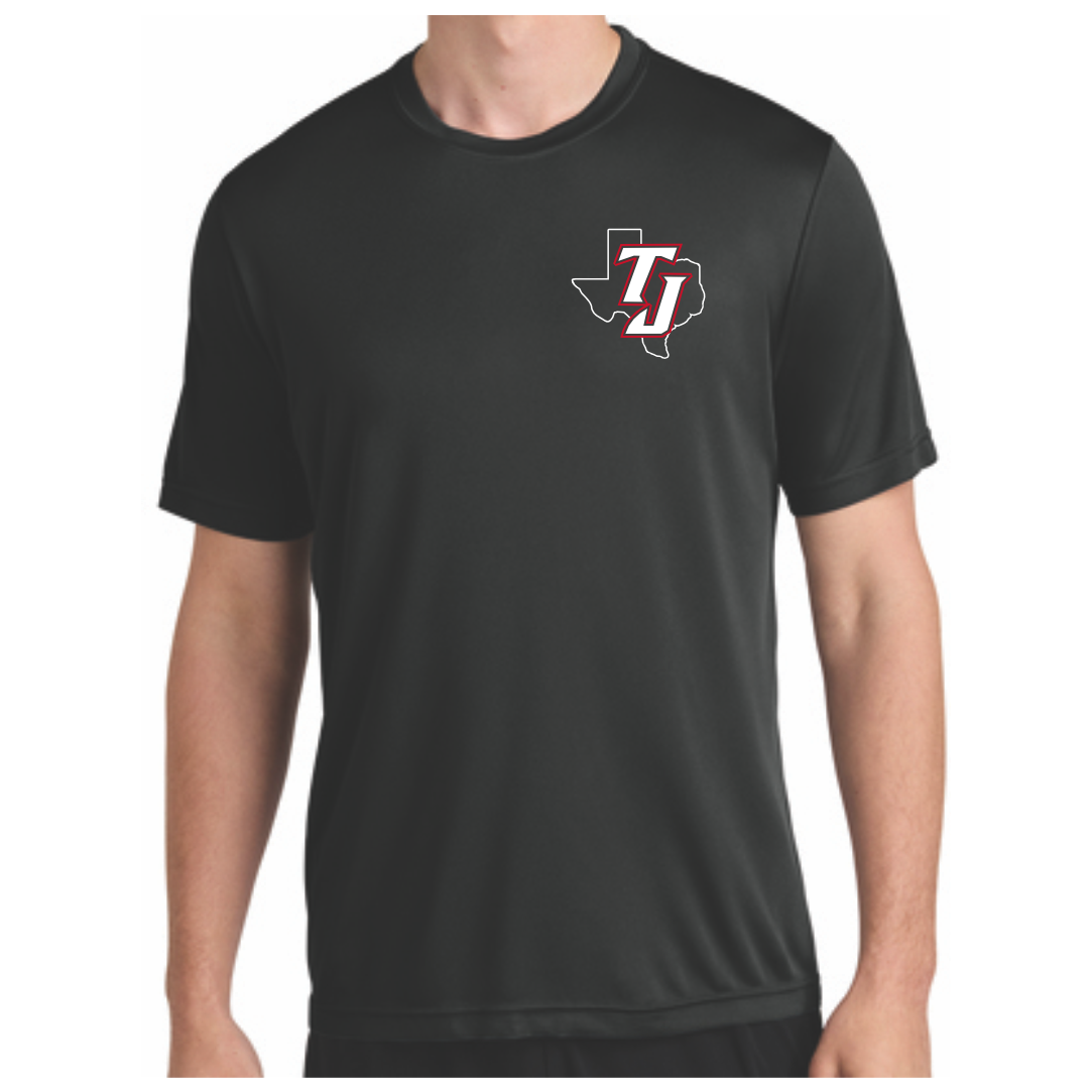 TEXAS JACKALS - DRI-FIT - SHORT SLEEVE T-SHIRT - BLACK