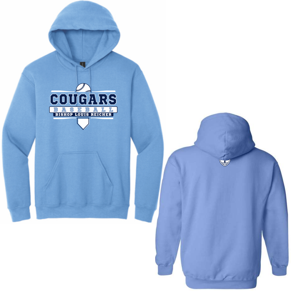 REICHER BASEBALL - HOODIE - CAROLINA BLUE