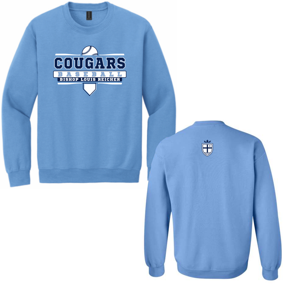 REICHER BASEBALL - SWEATSHIRT - CAROLINA BLUE