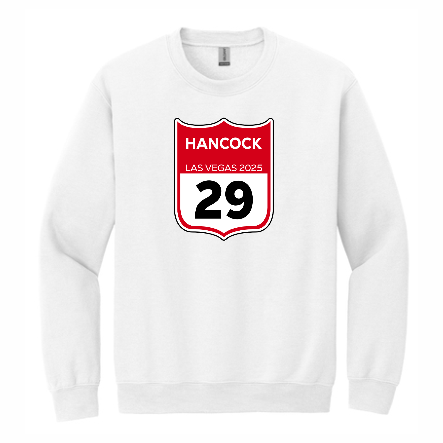 HANCOCK LAS VEGAS 2025 - SWEATSHIRT - WHITE