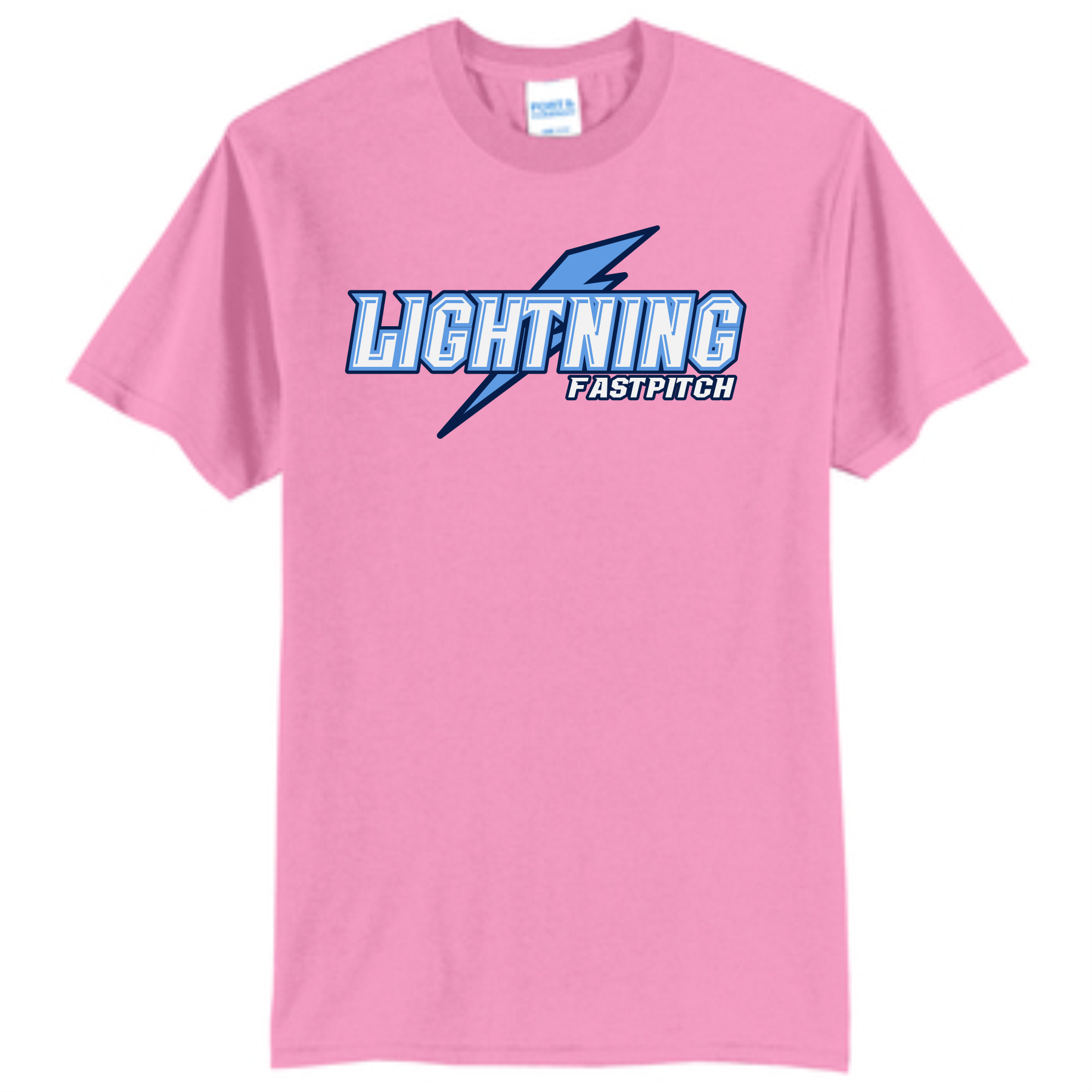 LIGHTNING FASTPITCH - COTTON TEE - PINK