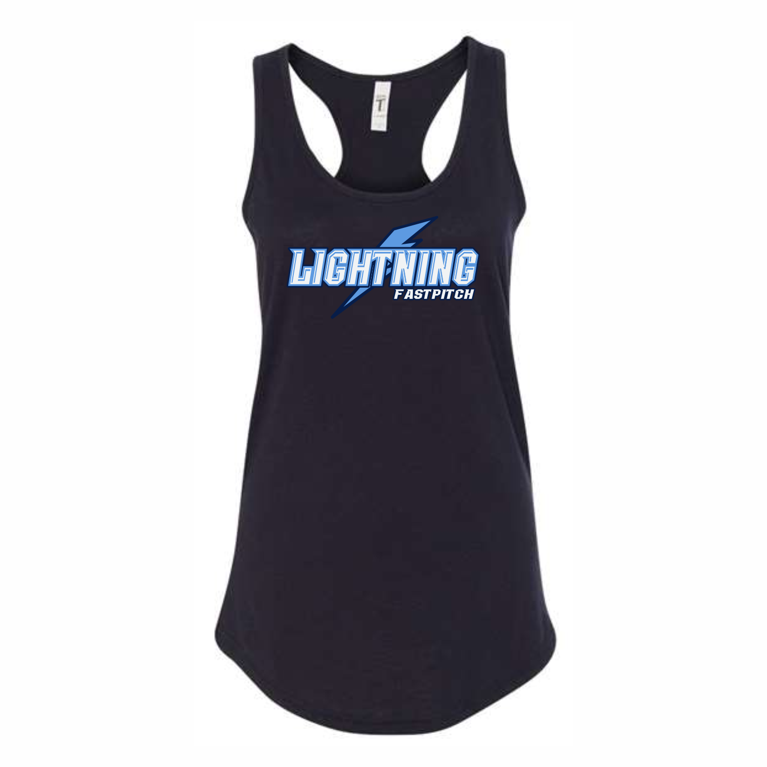 LIGHTNING FASTPITCH - LADIES TANK - BLACK