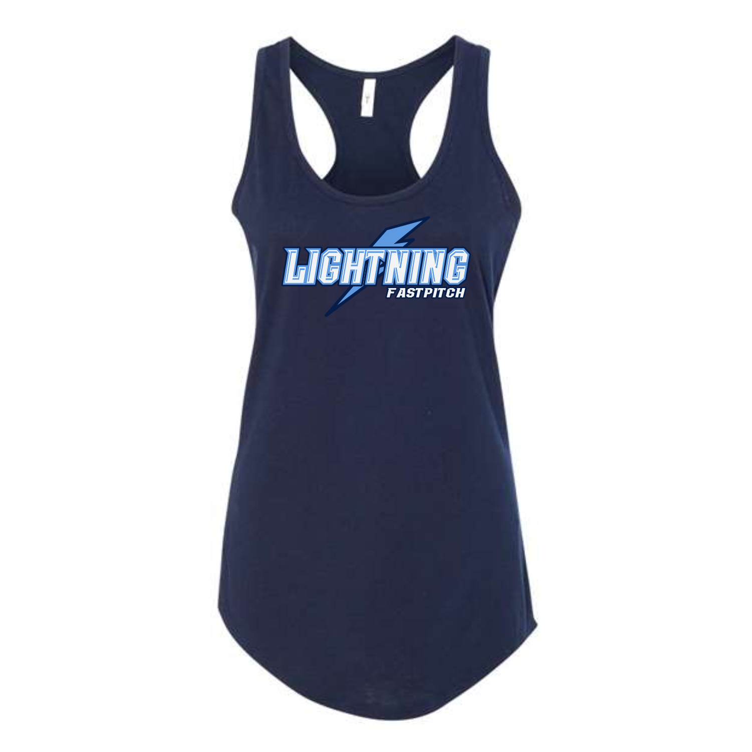 LIGHTNING FASTPITCH - LADIES TANK - NAVY