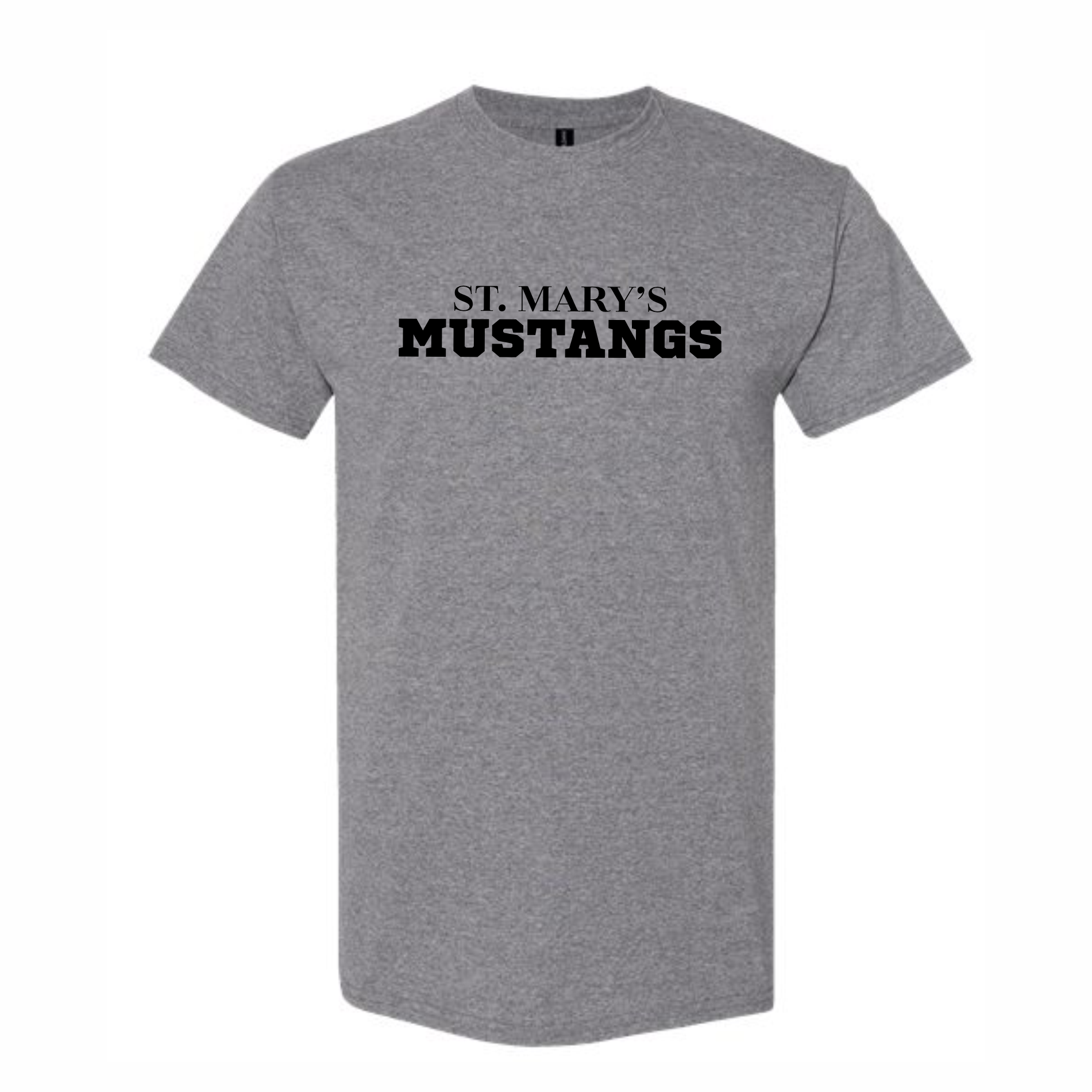 ST. MARY'S MUSTANGS - P.E.  T-SHIRT