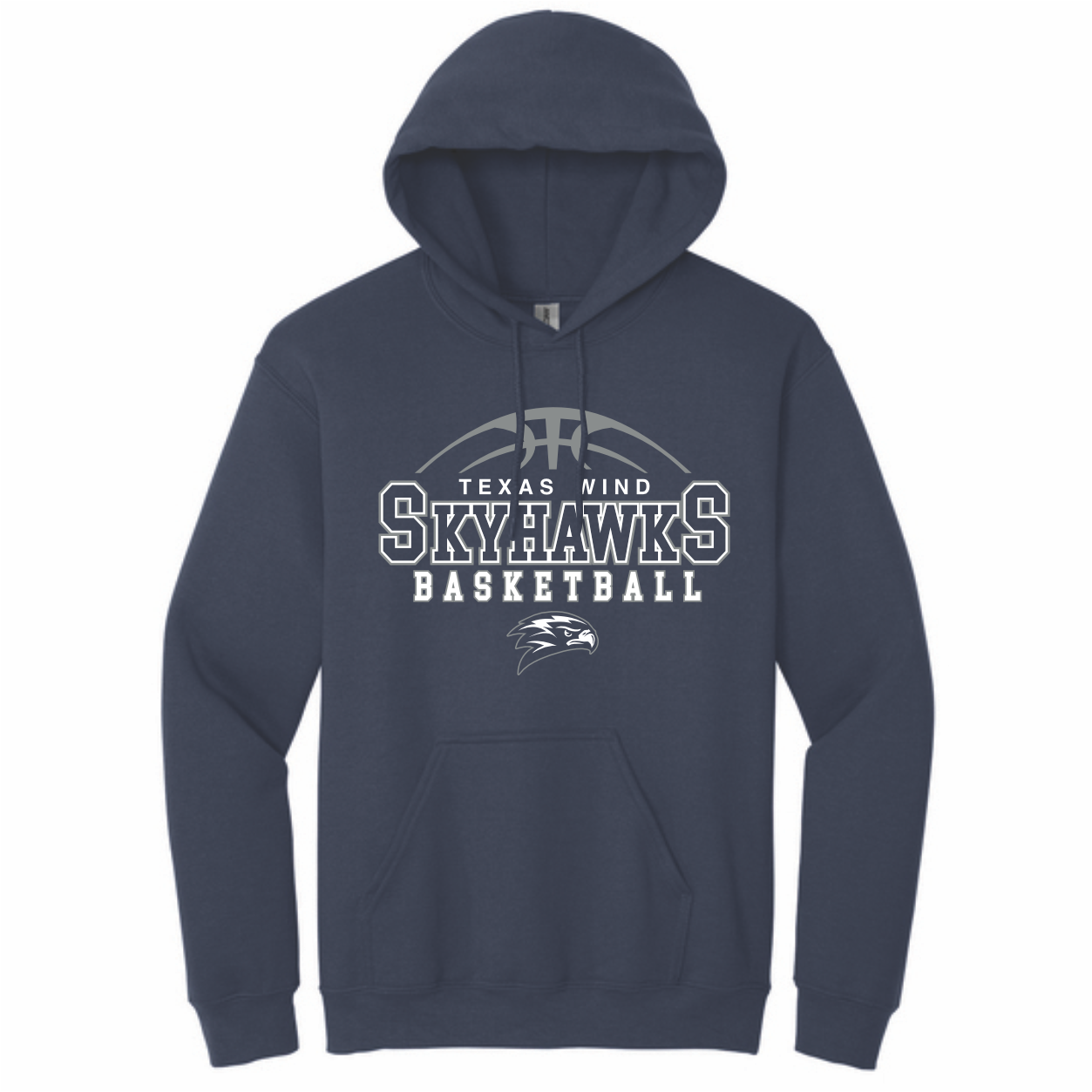 TEXAS WIND SKYHAWKS BASKETBALL - HOODIE