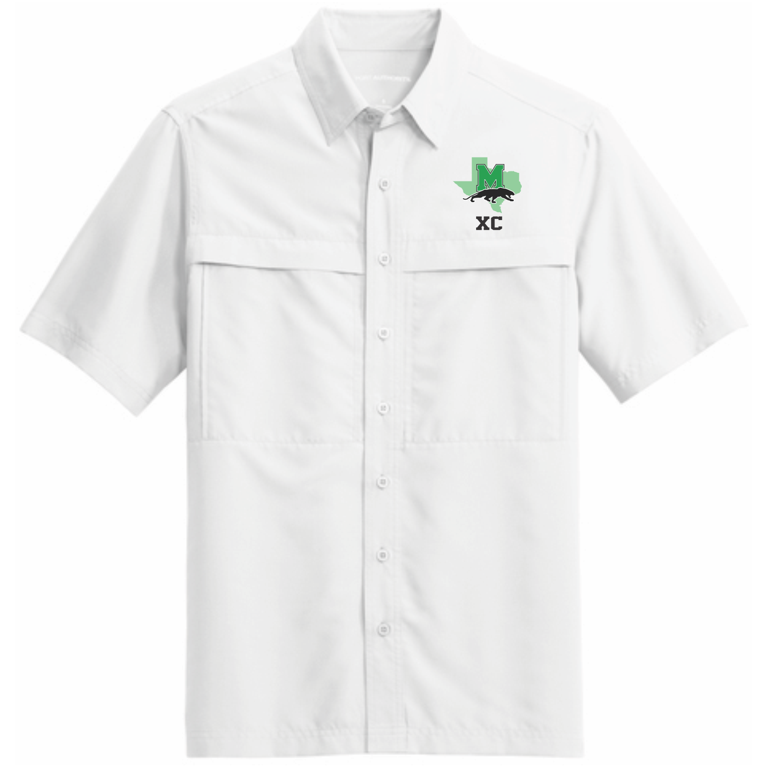 MABANK XC FISHING SHIRT - WHITE