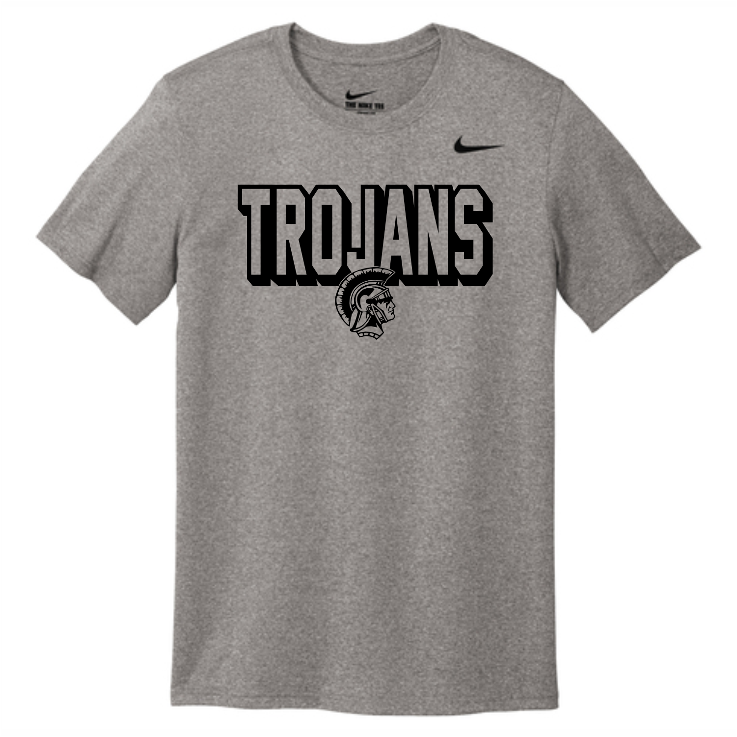 WEST BOOSTER CLUB - 7b - TROJANS BLOCK - NIKE DRI-FIT TEE