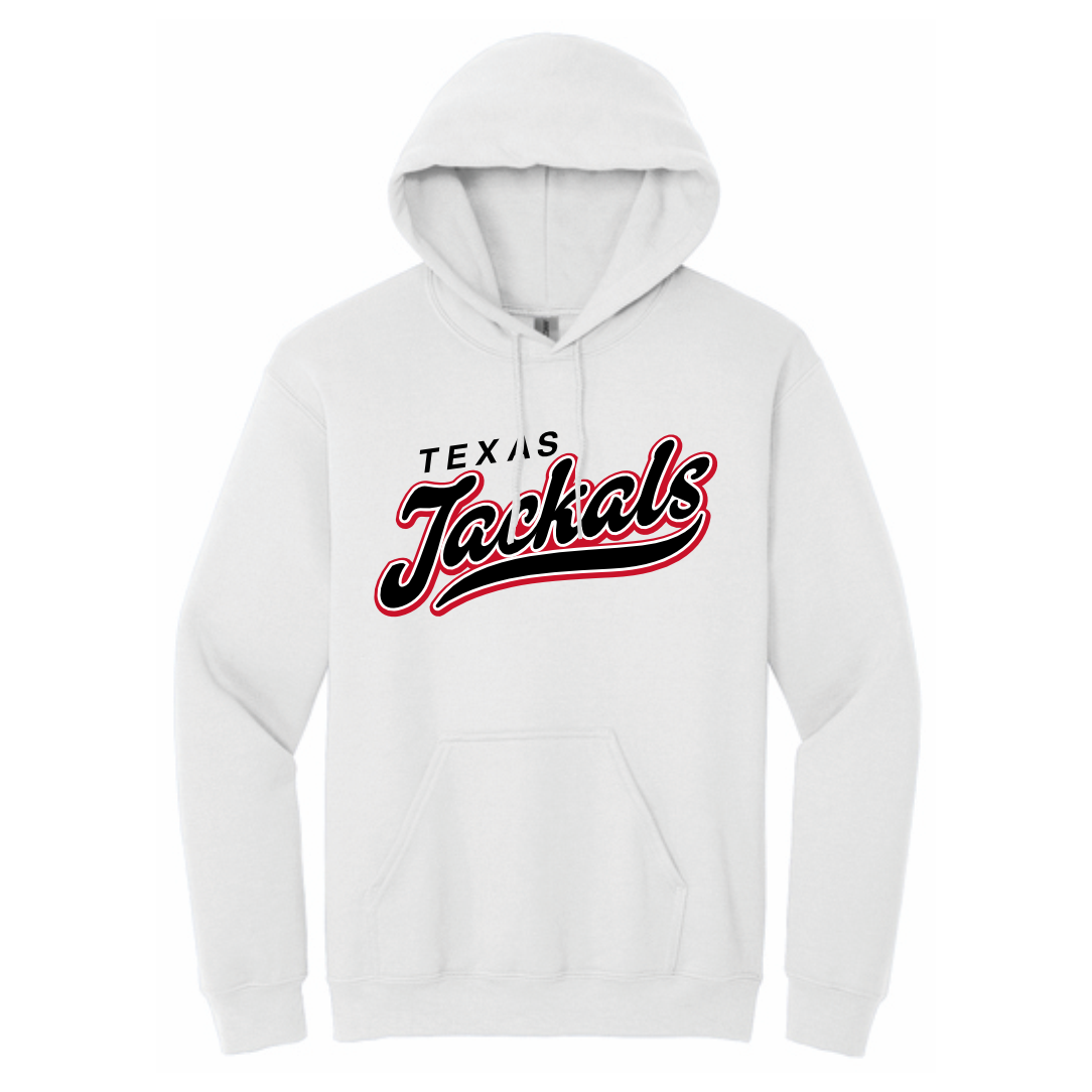 TEXAS JACKALS - HOODIE - WHITE