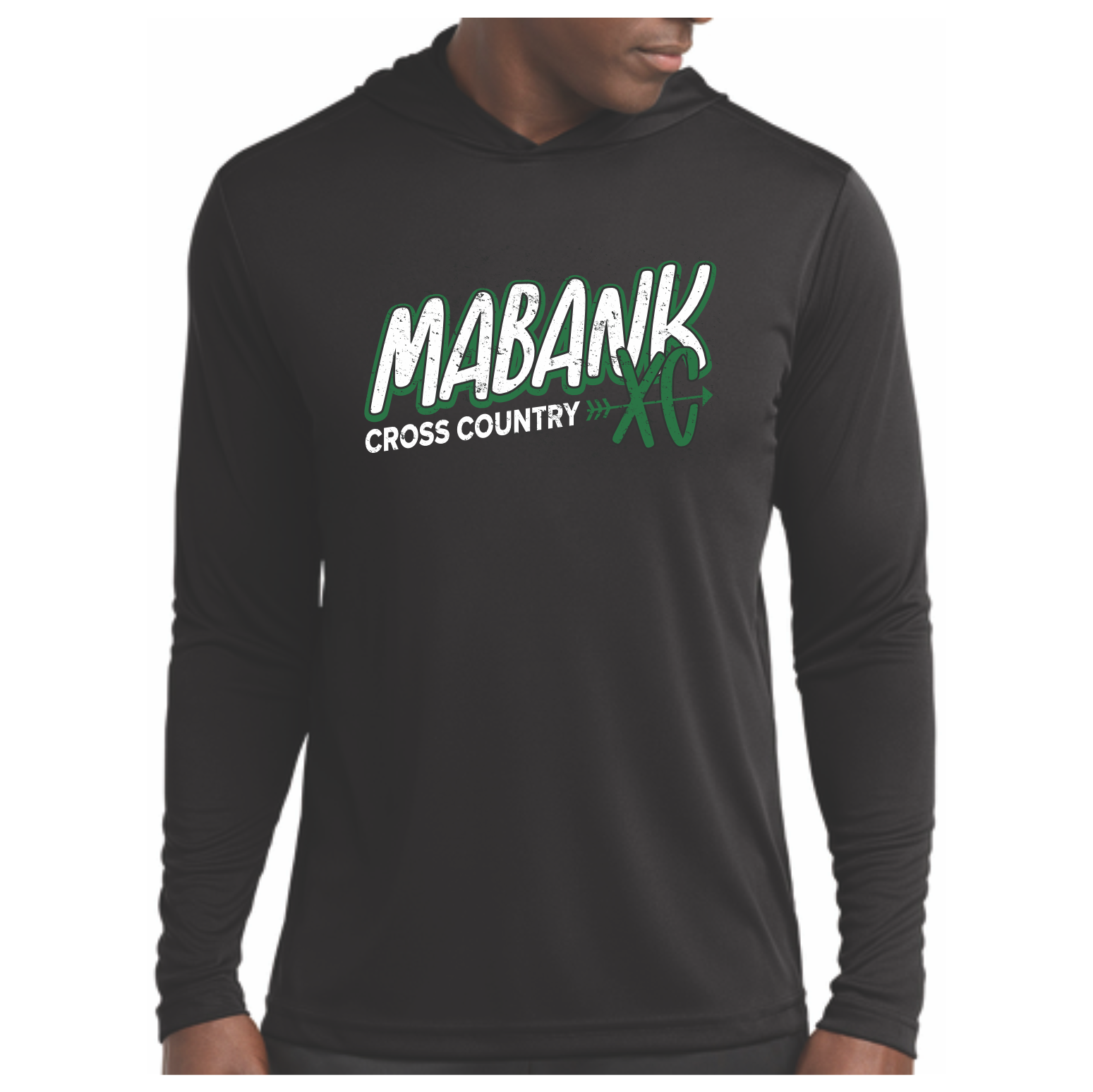 MABANK XC LONG SLEEVE HOODED DRI-FIT T-SHIRT