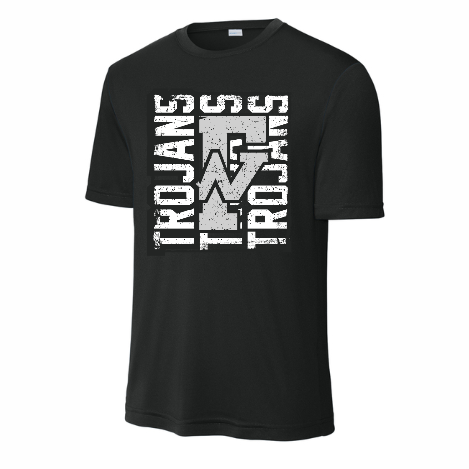 WEST BOOSTER CLUB - 5a - TROJANS FADED - DRI-FIT TEE