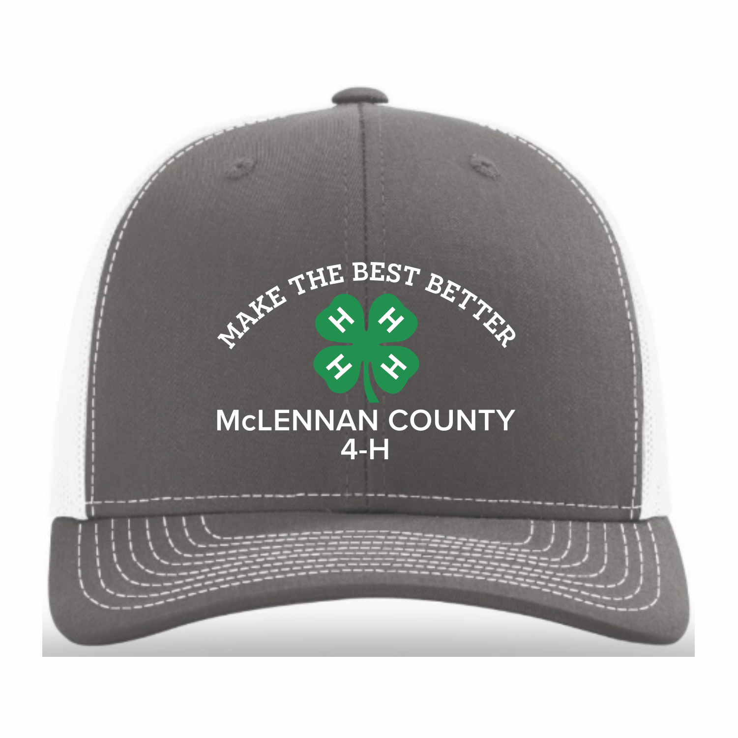 MCLENNAN COUNTY 4H - RICHARDSON 112 - CHARCOAL/WHITE