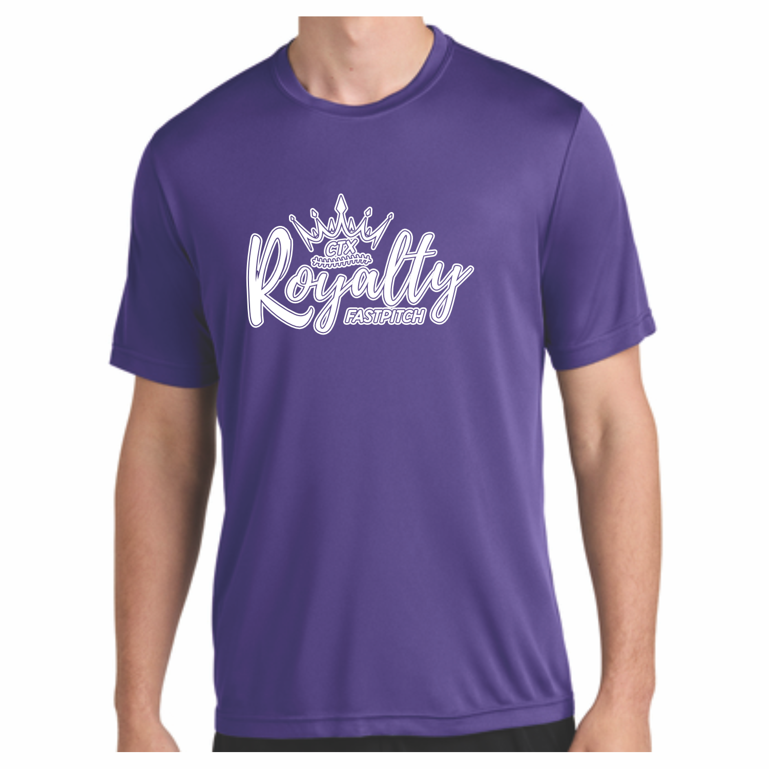 CTX ROYALTY - DRI-FIT S/SLEEVE T-SHIRT - PURPLE