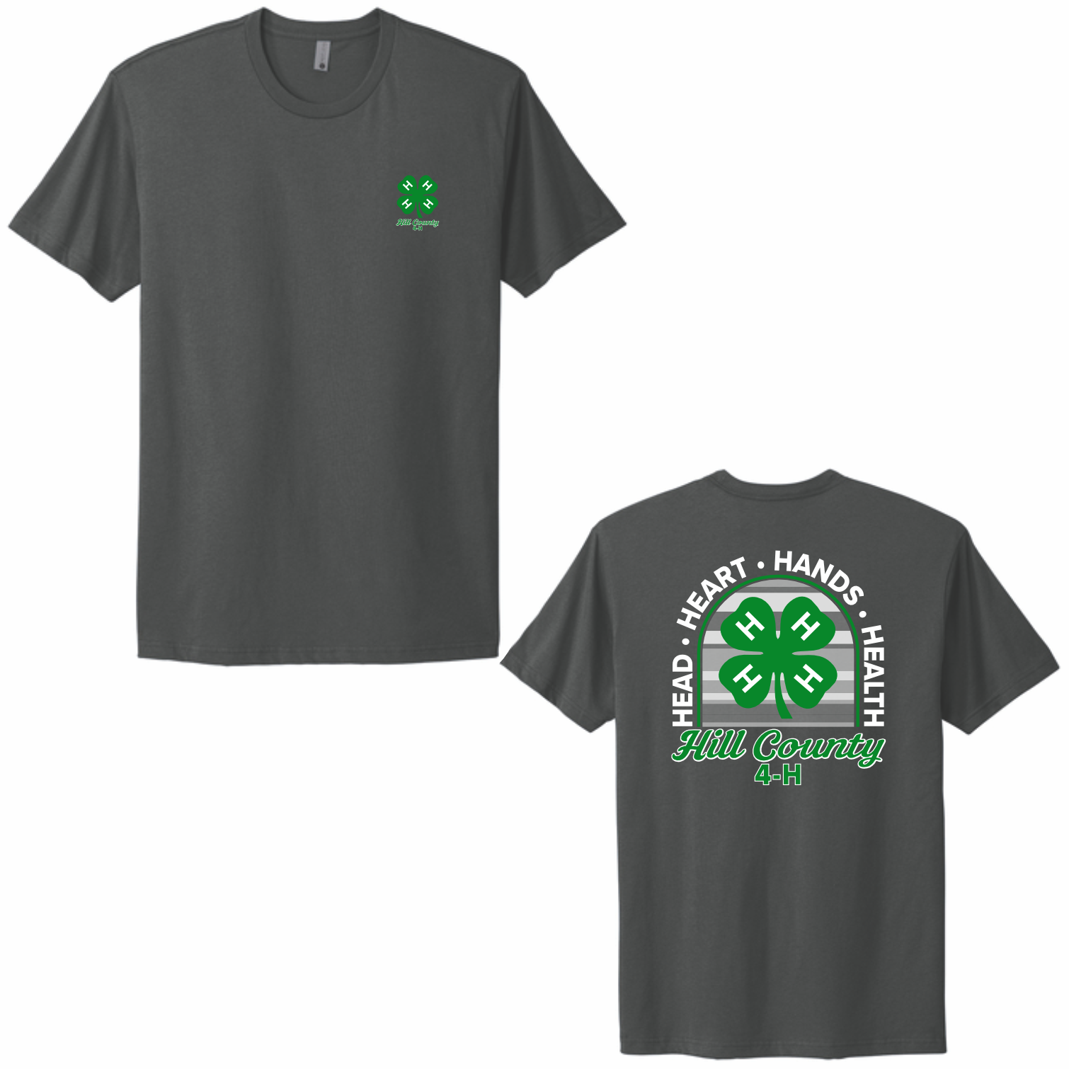 HILL COUNTY 4-H SHORT SLEEVE T-SHIRT