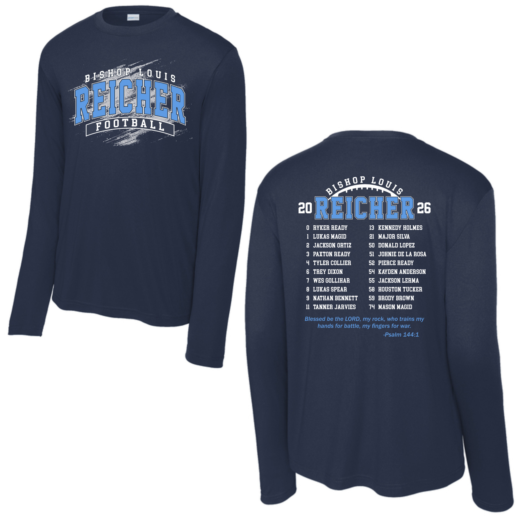 REICHER FOOTBALL - DRI-FIT - LONG SLEEVE T-SHIRT