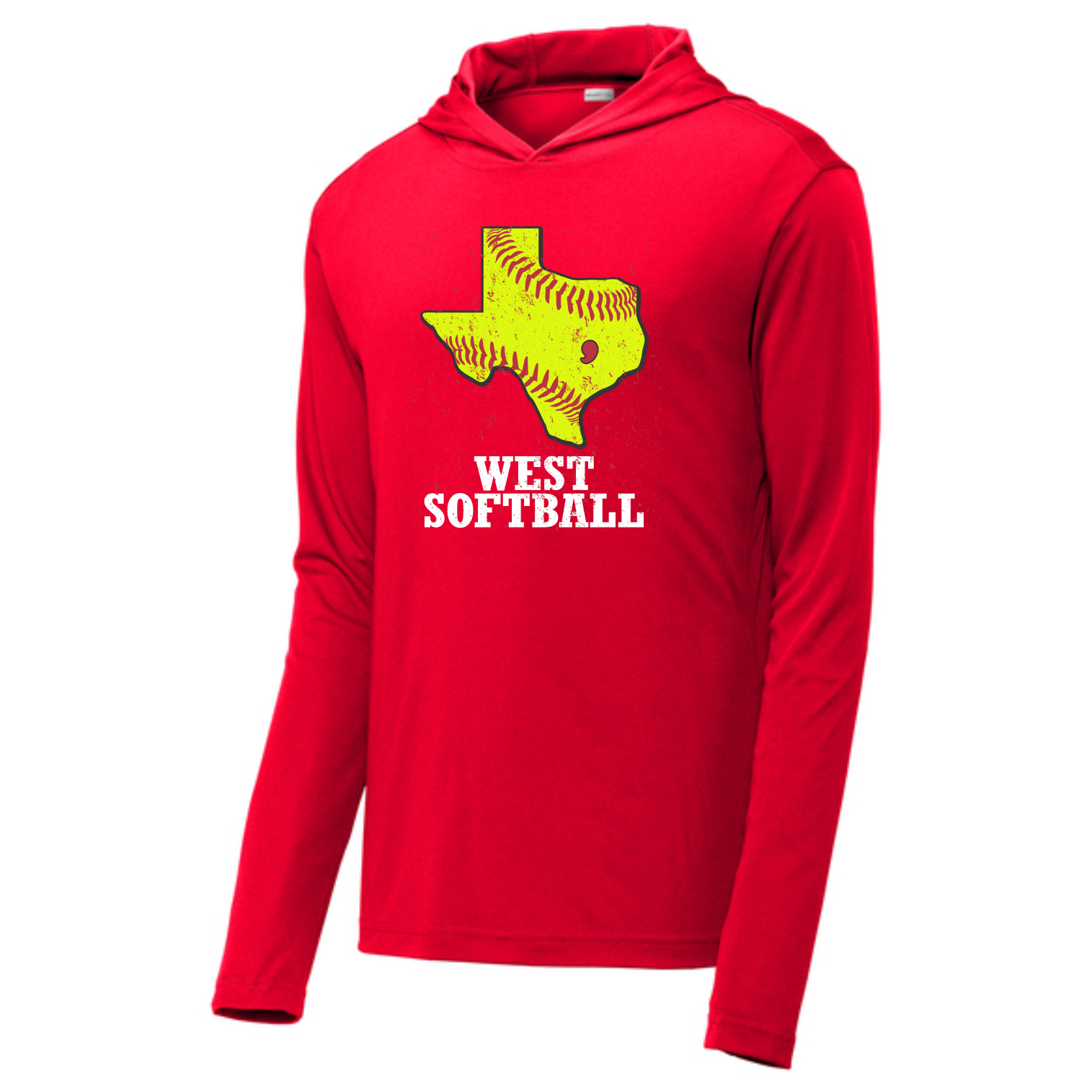WEST COMMA SOFTBALL HOODED DRI-FIT