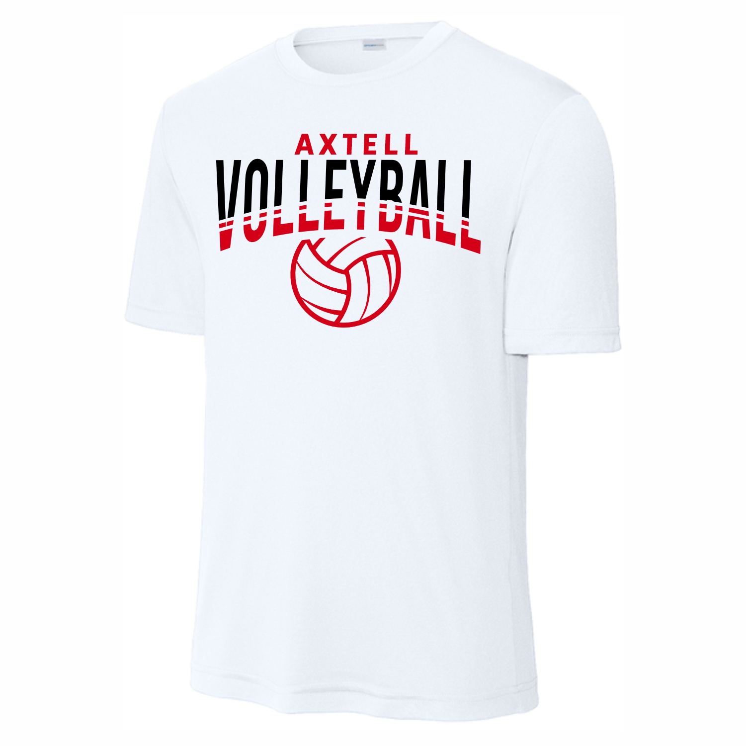 AXTELL VOLLEYBALL - ARCHED - DRI-FIT - SHORT SLEEVE TEE