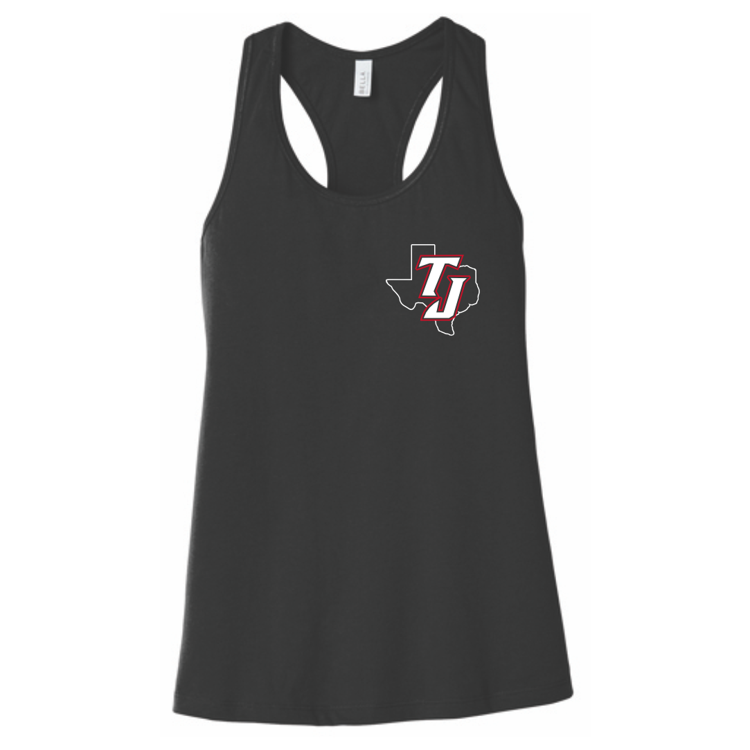 TEXAS JACKALS - LADIES TANK TOP - BLACK