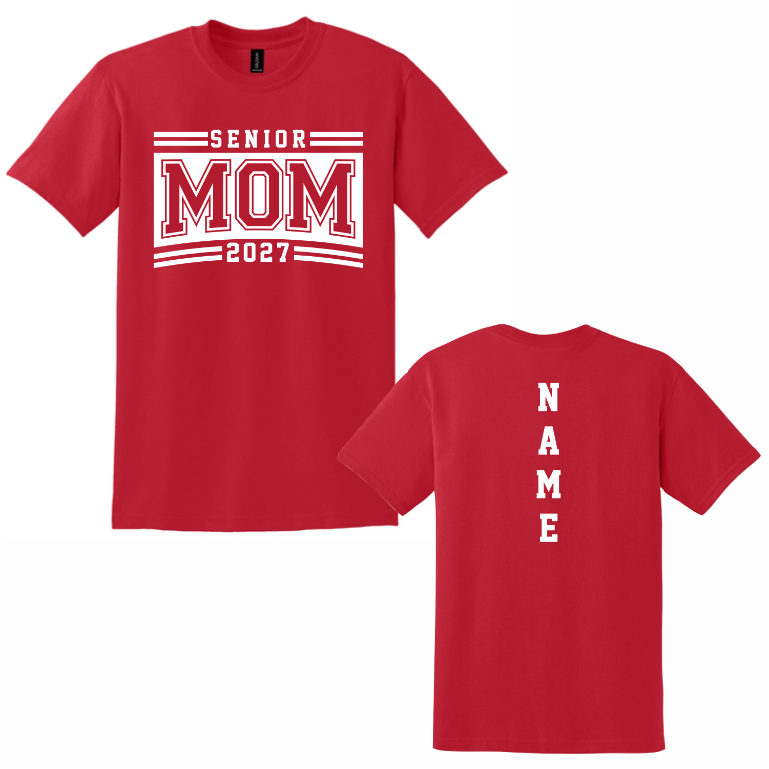 WEST BOOSTER CLUB - 12 - SENIOR MOM - COTTON TEE