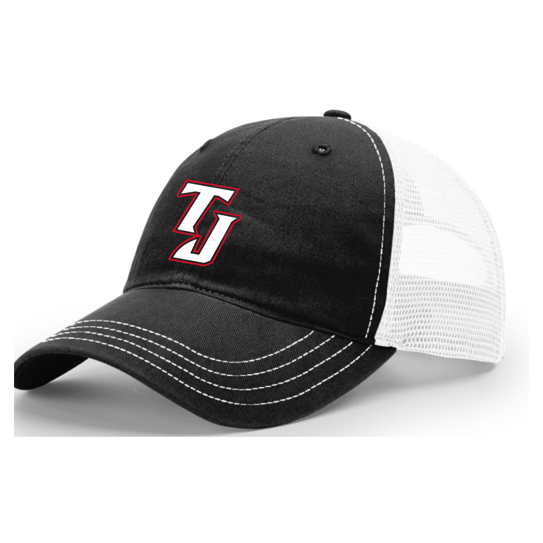 TEXAS JACKALS - RICHARDSON 111 UNSTRUCTURED CAP - BLACK/WHITE