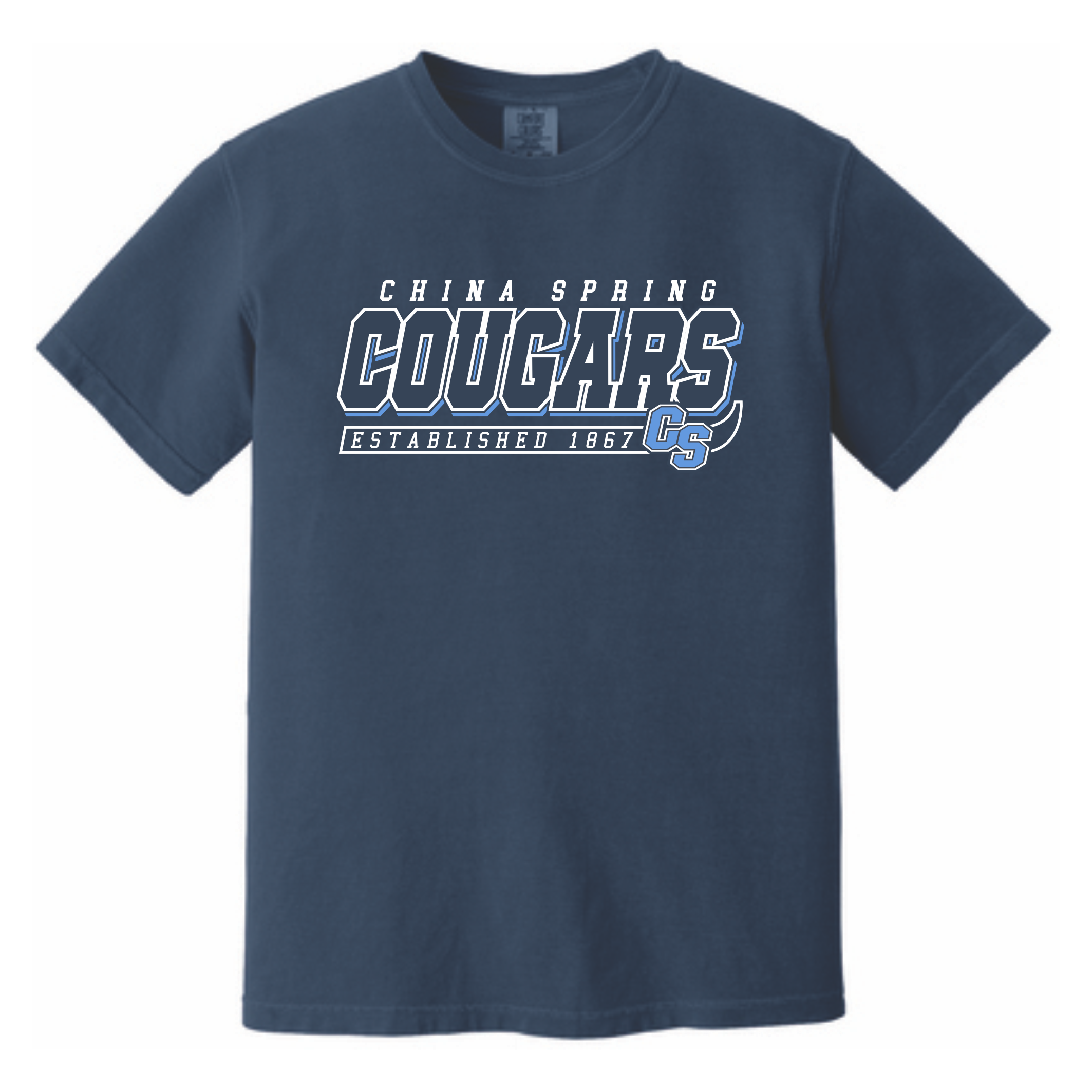 CS BLUES CHRISTMAS FUNDRAISER - SPIRIT SHIRT - SHORT SLEEVE