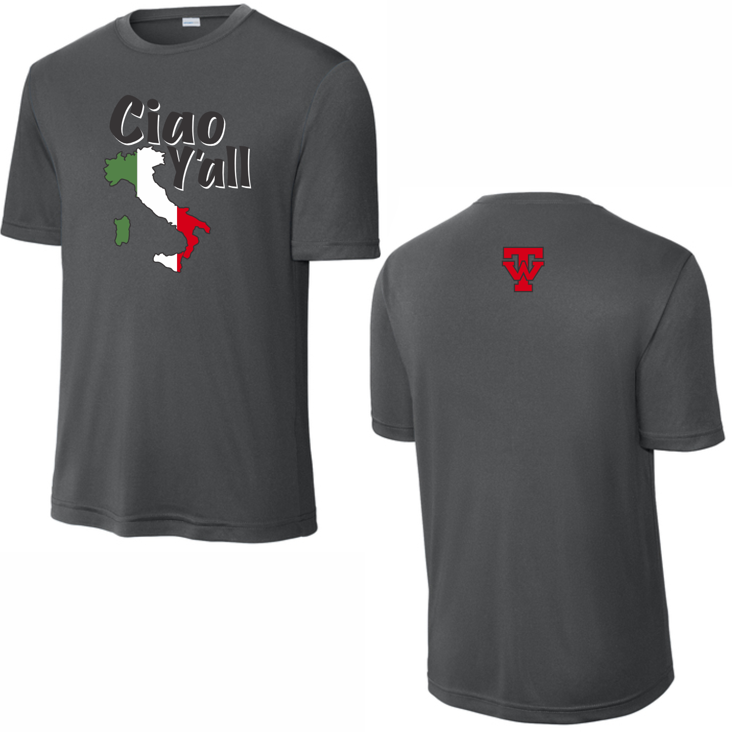 WEST EUROPE - CIAO Y'ALL - DRI-FIT - SHORT SLEEVE TEE