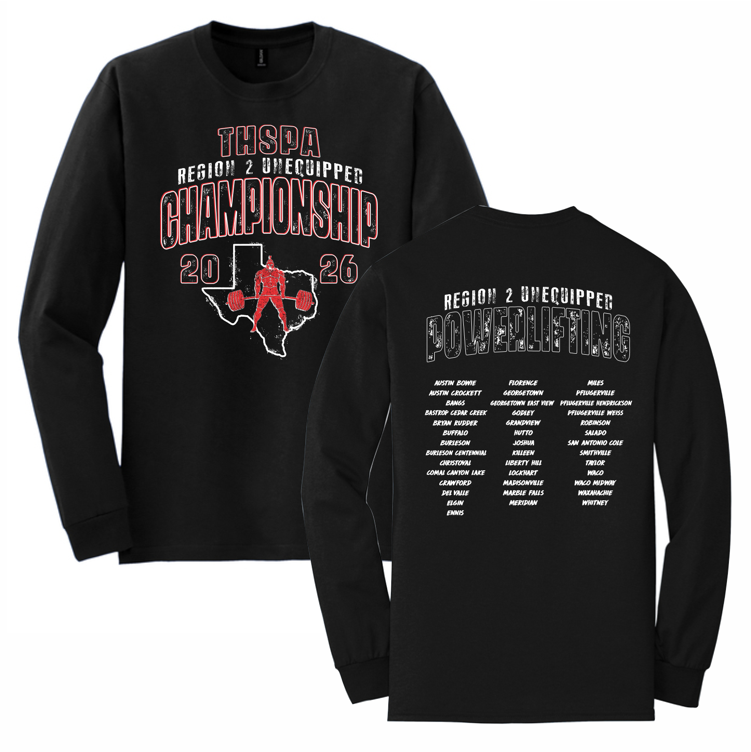 THSPA REGIONAL 2 - UNEQUIPPED - LONG SLEEVE T-SHIRT