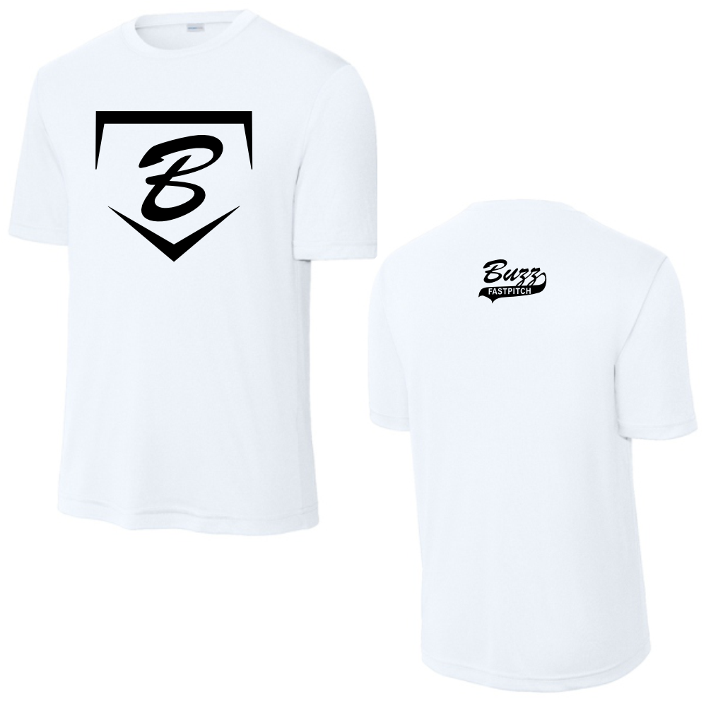 BUZZ FASTPITCH - DRI-FIT TEE - WHITE (B5)
